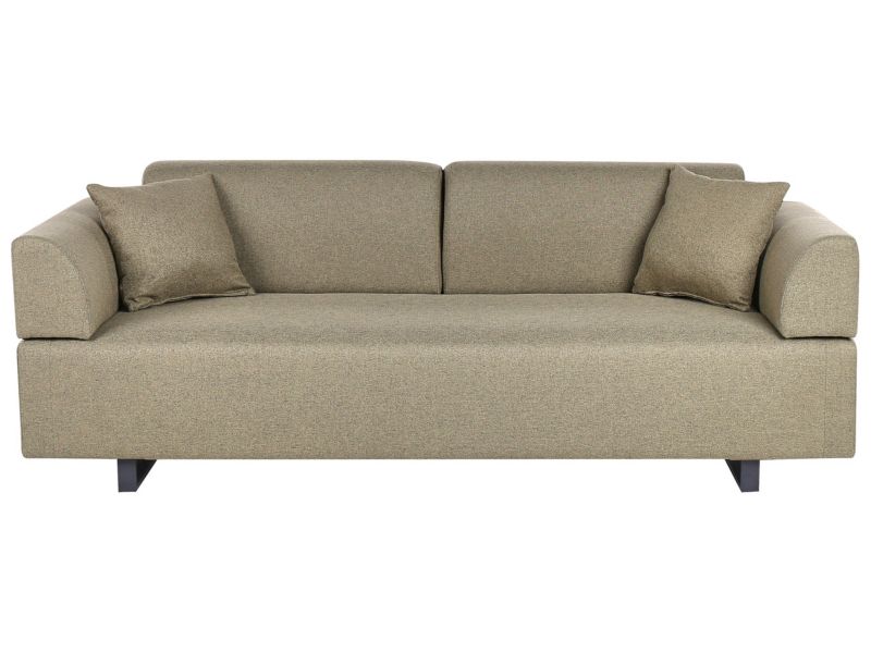 Sofa ze stolikami zielona Sokna 1 kpl