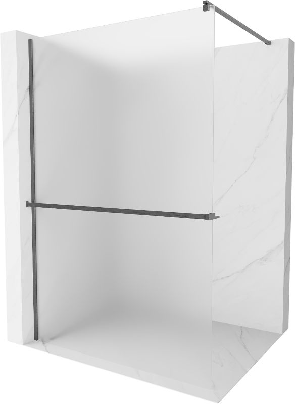 Ścianka prysznicowa Mexen Kioto+ gun gray szron 70x200 cm 800-070-121-66-30 1 szt.