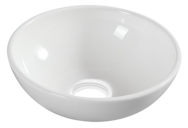 Umywalka Wiesbaden nablatowa ceramiczna okrągła 28 cm 1szt