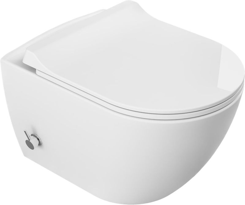 Miska WC z bidetem i baterią 51x36x32cm 1szt