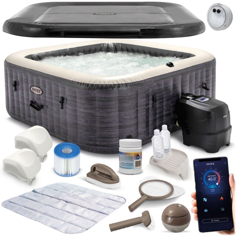 Spa dmuchane Intex basen 4-osobowe Hydromasaż 28450NP-Z 1szt.