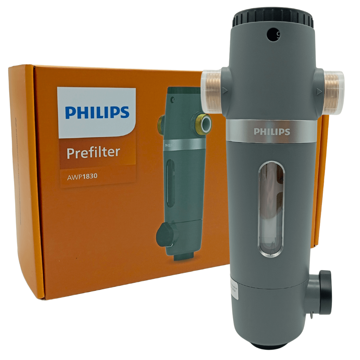 Trwały i wydajny filtr wstępny PHILIPS POE AWP1830/10. Filtr na cały dom.