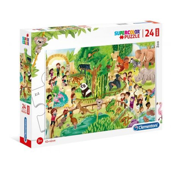 PUZZLE 24 EL MAXI SUPER KOLOR Zoo