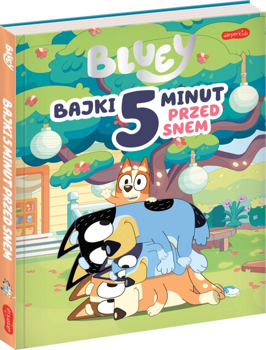 Książeczka BLUEY BAJKI 5 MINUT PRZED SPANIEM