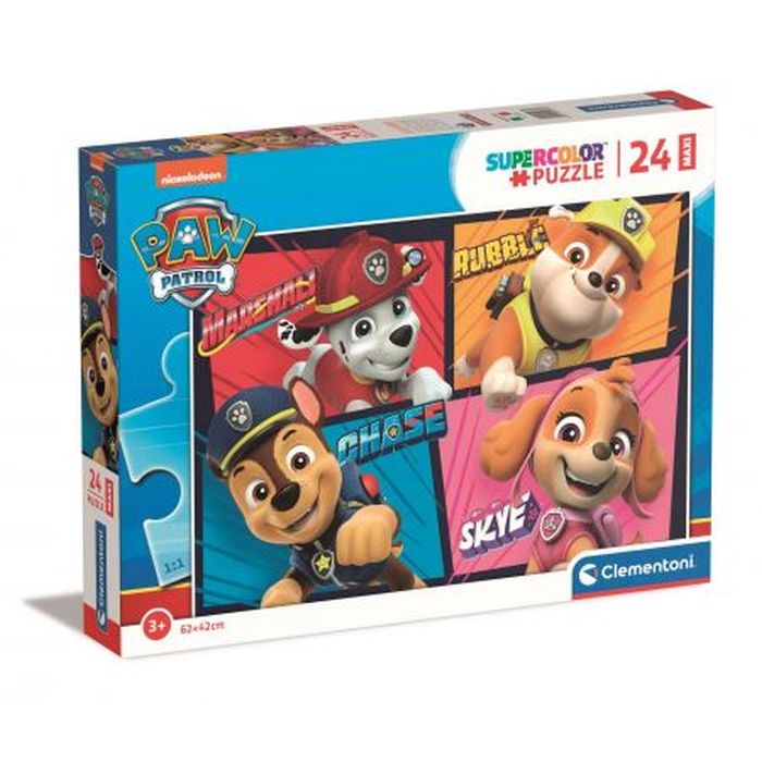 PUZZLE 24 EL MAXI SUPER KOLOR PAW PATROL