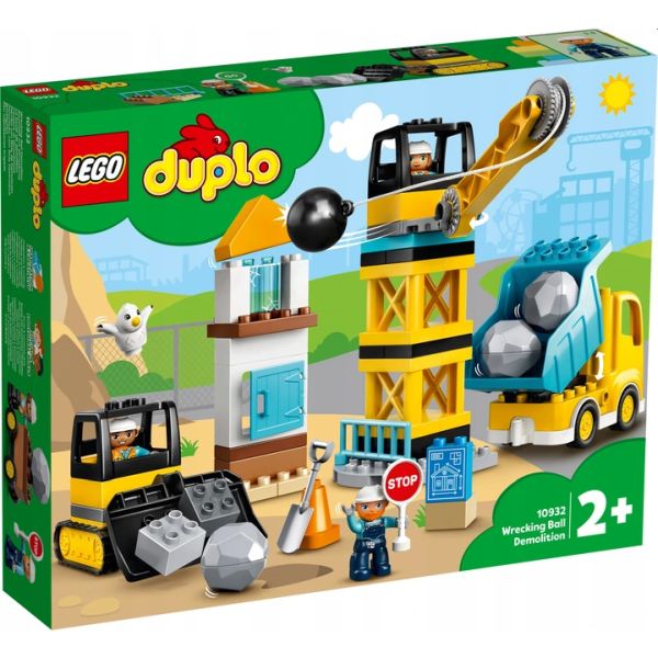 Lego Duplo Rozbiórka Kulą Wyburzeniową 10932