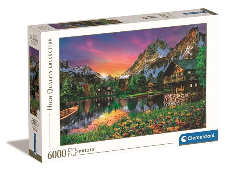 Puzzle 6000 EL HQ Alpine Lake Clementoni