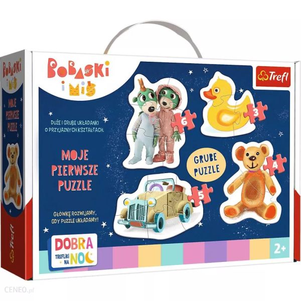 Trefl Puzzle Classic Urocze Bobaski i miś