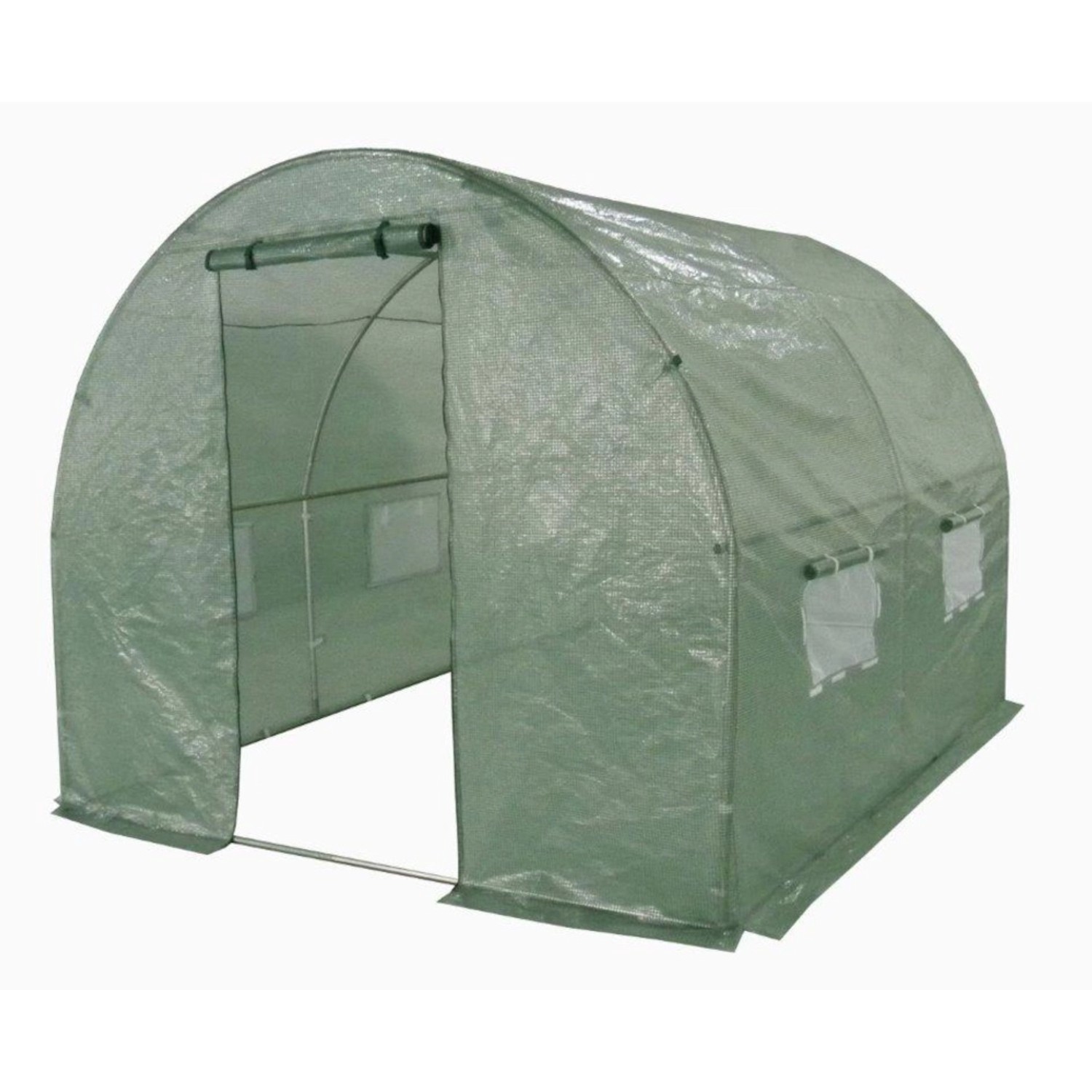 Tunel foliowy wzmocniony zielony - 2 x 2 m