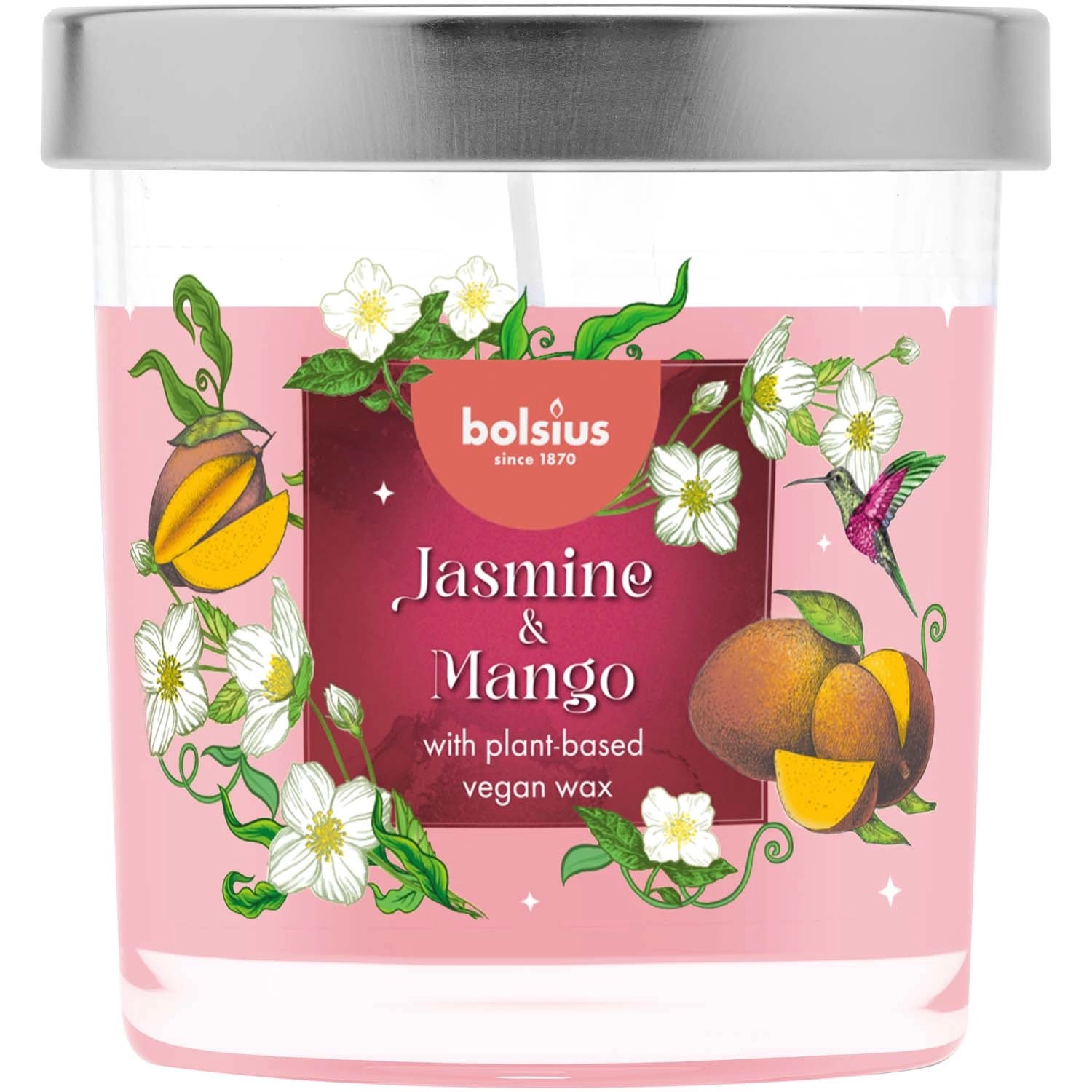 Świeca zapachowa w szkle Floral jaś/man - 25h
