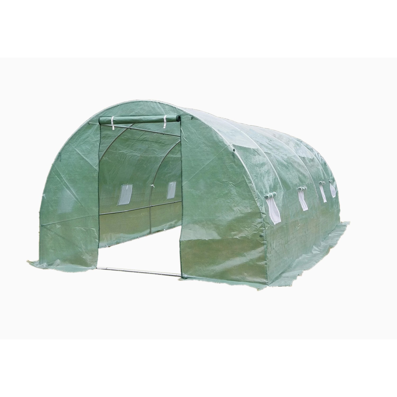 Tunel foliowy wzmocniony zielony - 3 x 6 m