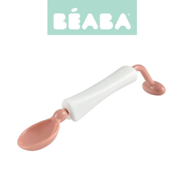 Beaba, Łyżeczka 360° Old Pink