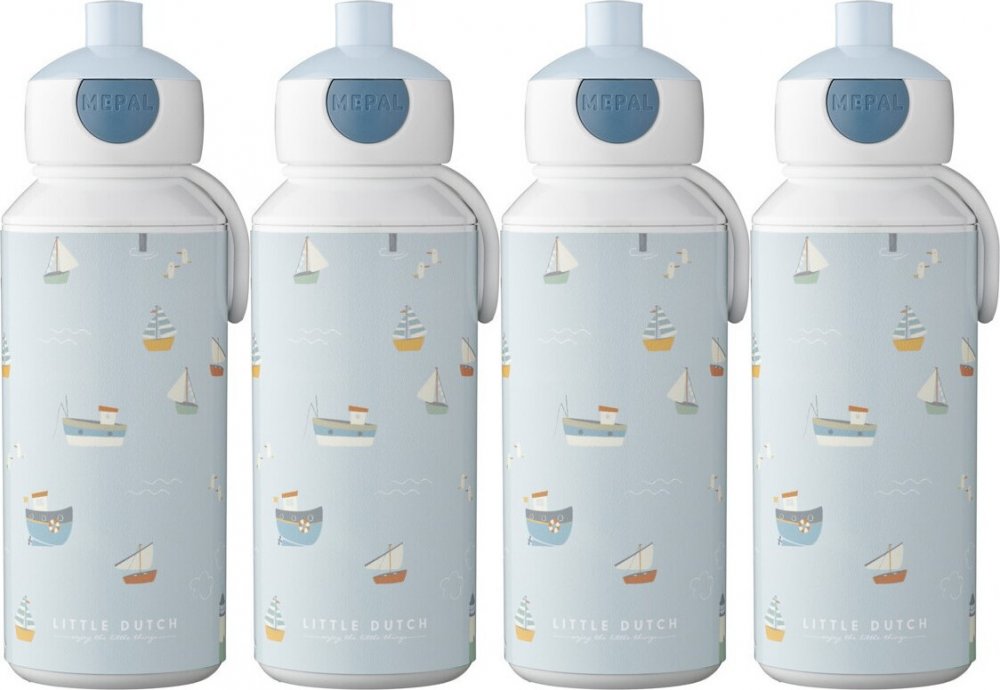4x Bidon Mepal Pop-up Campus, sailors bay, 400ml