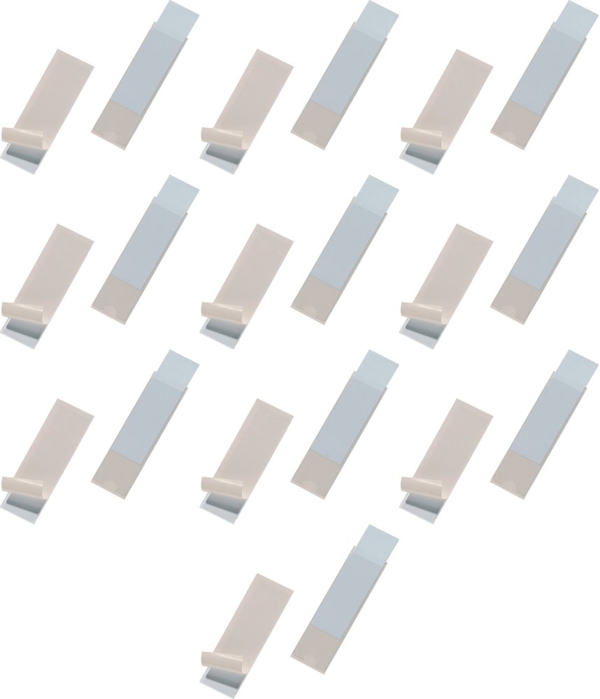 10x Kieszeń samoprzylepna Durable Pocketfix, 100x28mm, 10 sztuk, transparentny