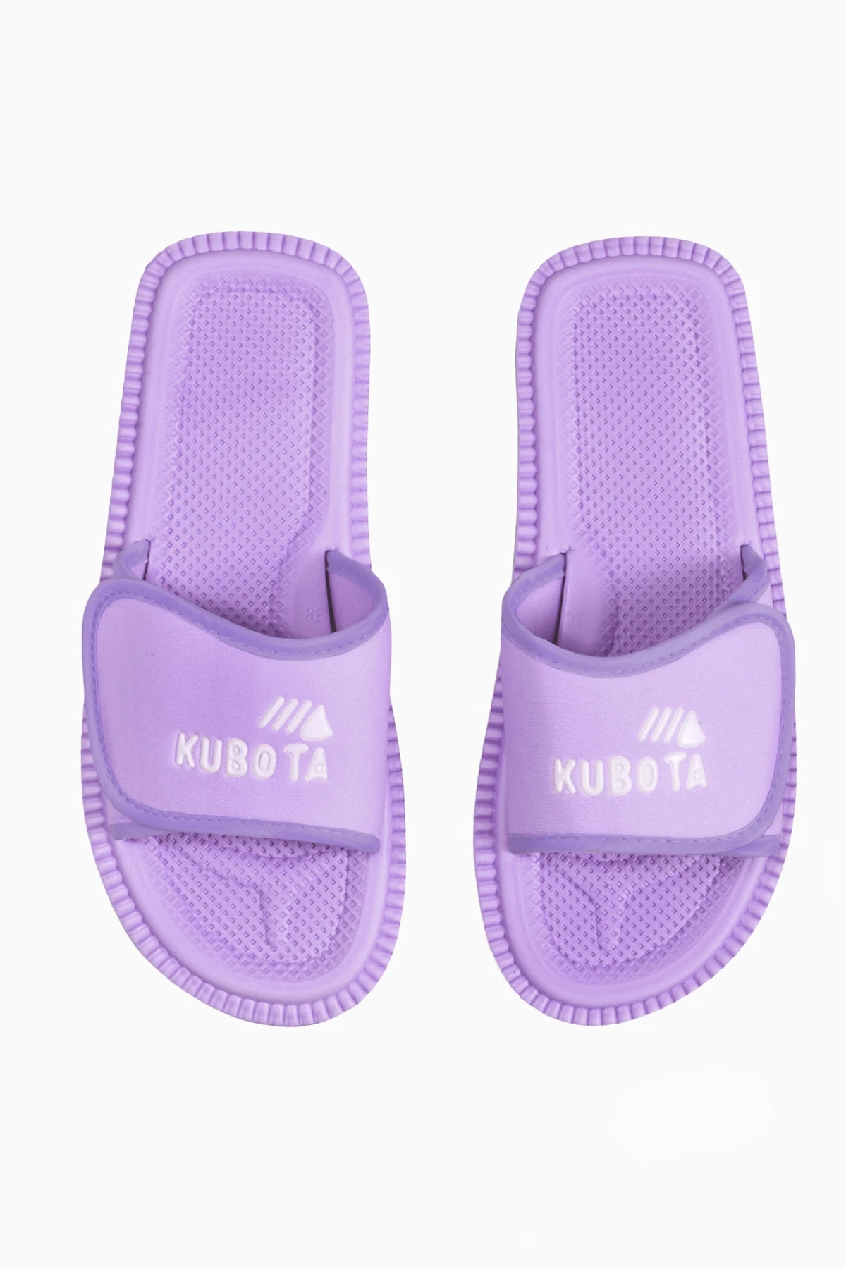 Klapki Kubota Rzep - Fioletowy