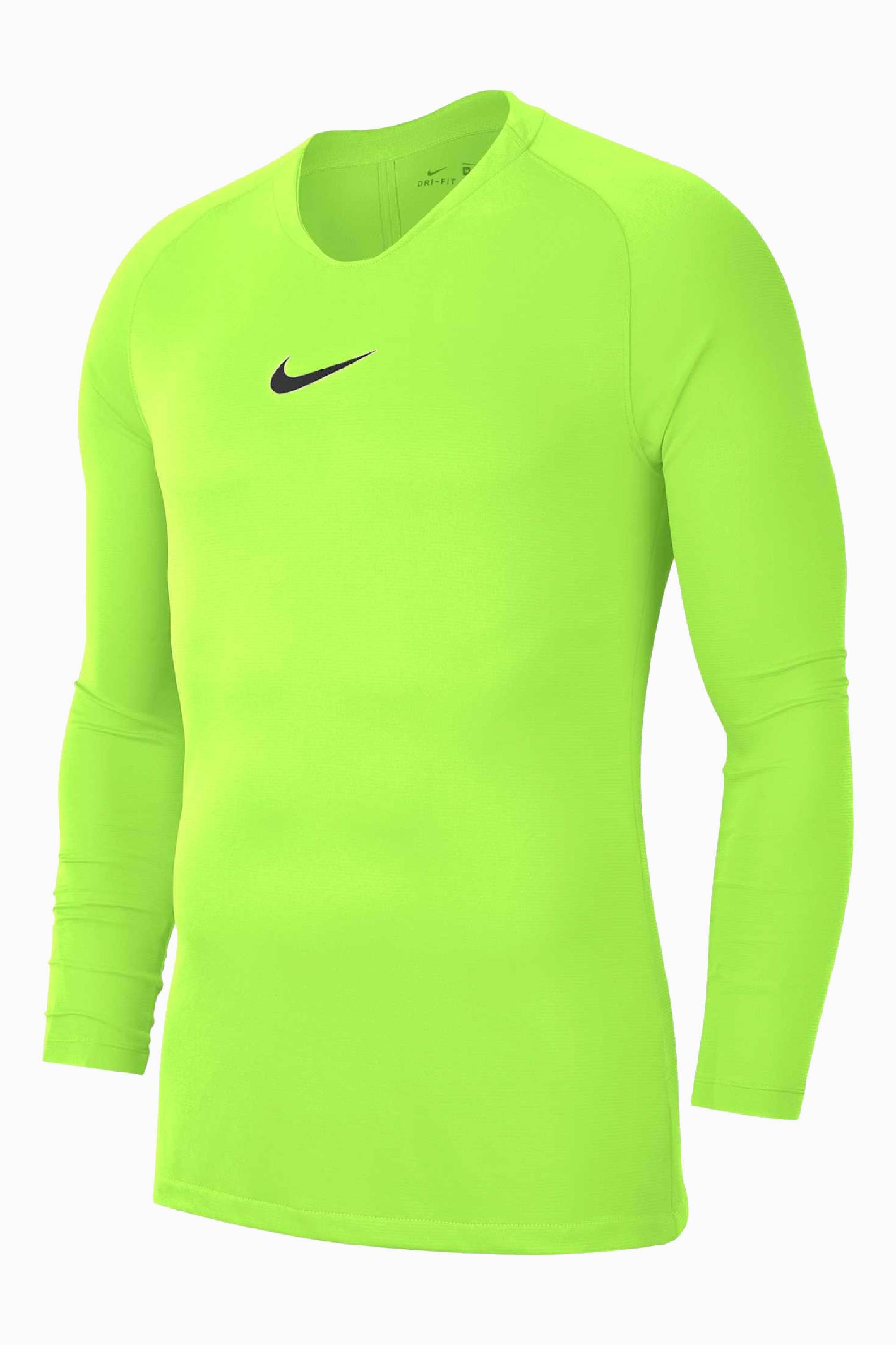 Koszulka Termoaktywna Nike Dry Park First Layer LS Junior - Limonkowy
