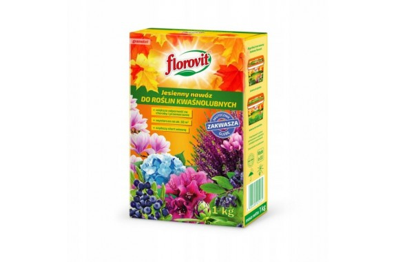 Florovit nawóz jesienny do roślin kwaśnolubnych 1kg