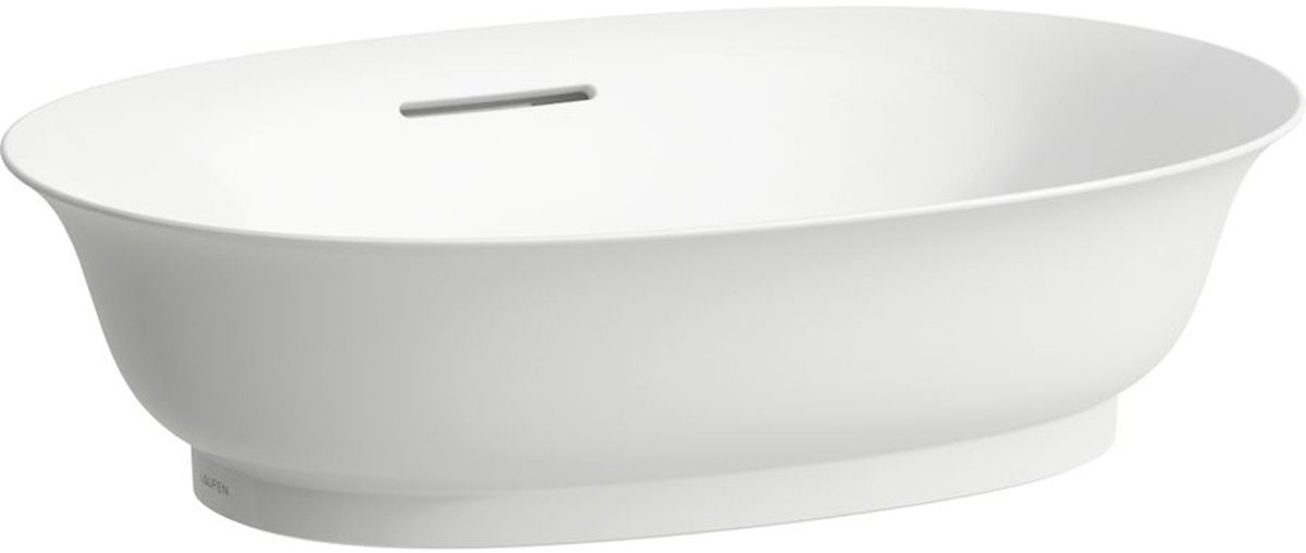 Laufen The New Classic umywalka 55x38 cm owalna nablatowa biała H8128530001091