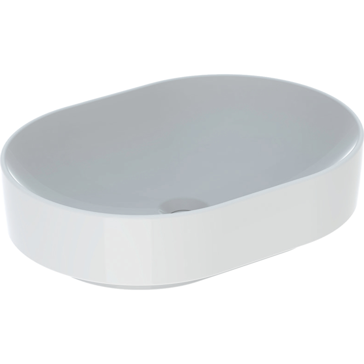Geberit Variform umywalka 55x40 cm nablatowa owalna biała 500.774.01.2
