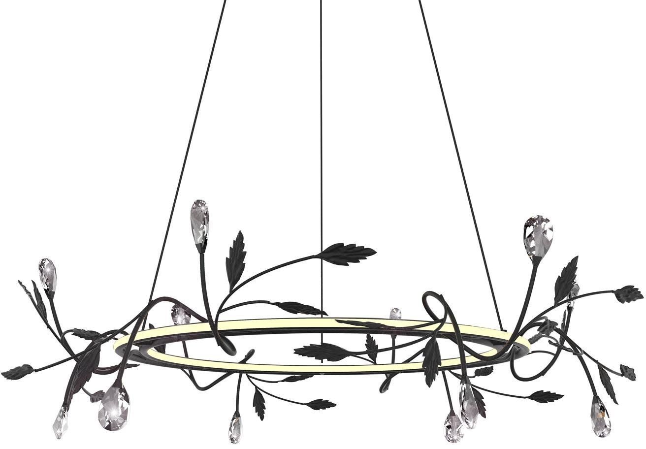 Apeti Giaros lampa wisząca 1x36 W czarna A0028-320