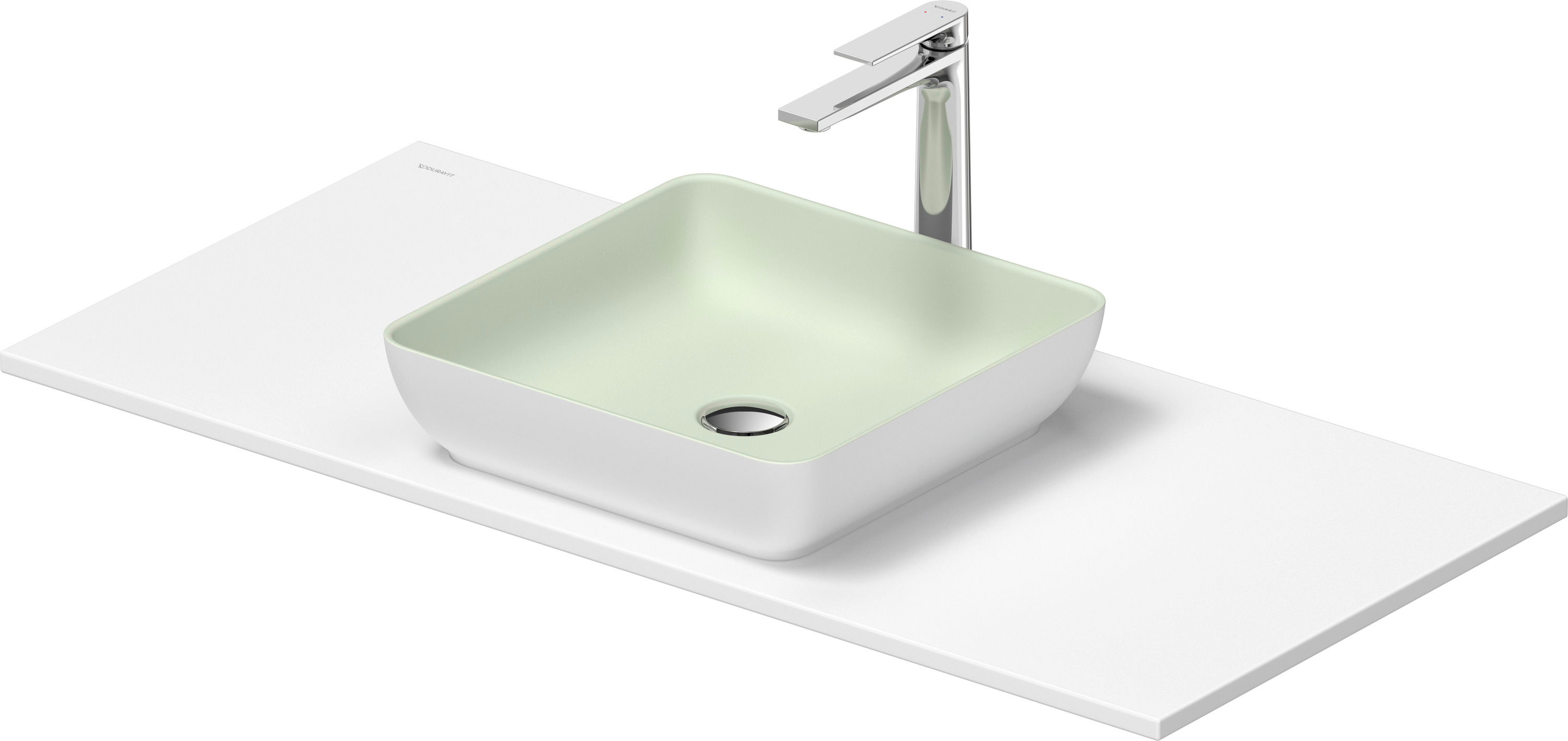 Duravit Sivida umywalka z konsolą 108 cm białą 268019FG00
