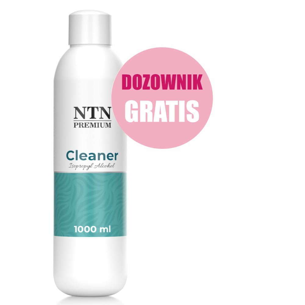 Cleaner NTN Premium płyn do odtłuszczania płytki paznokcia 1000ml IPA
