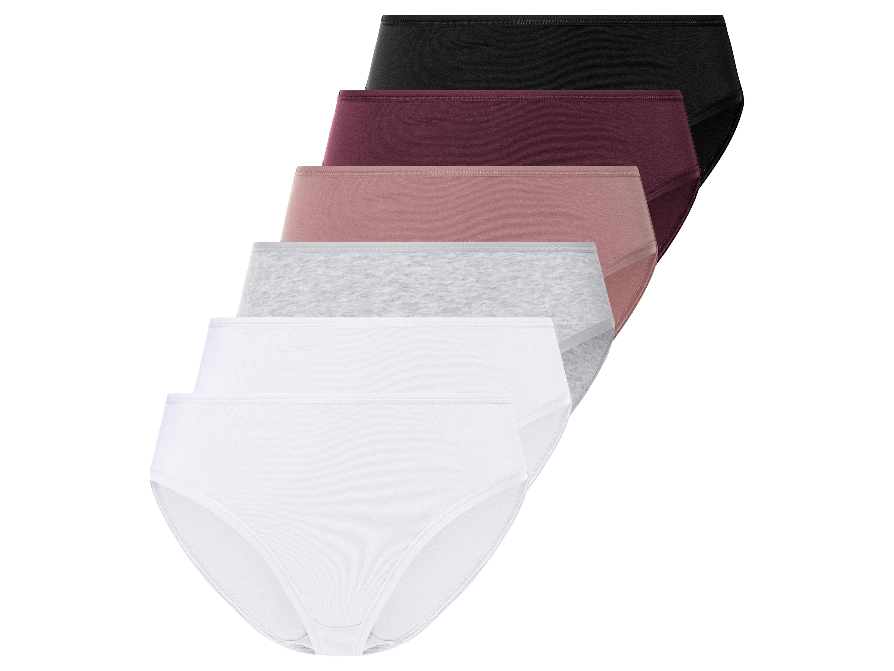 esmara Majtki jazz pants damskie z biobawełną, 6 par M40/42