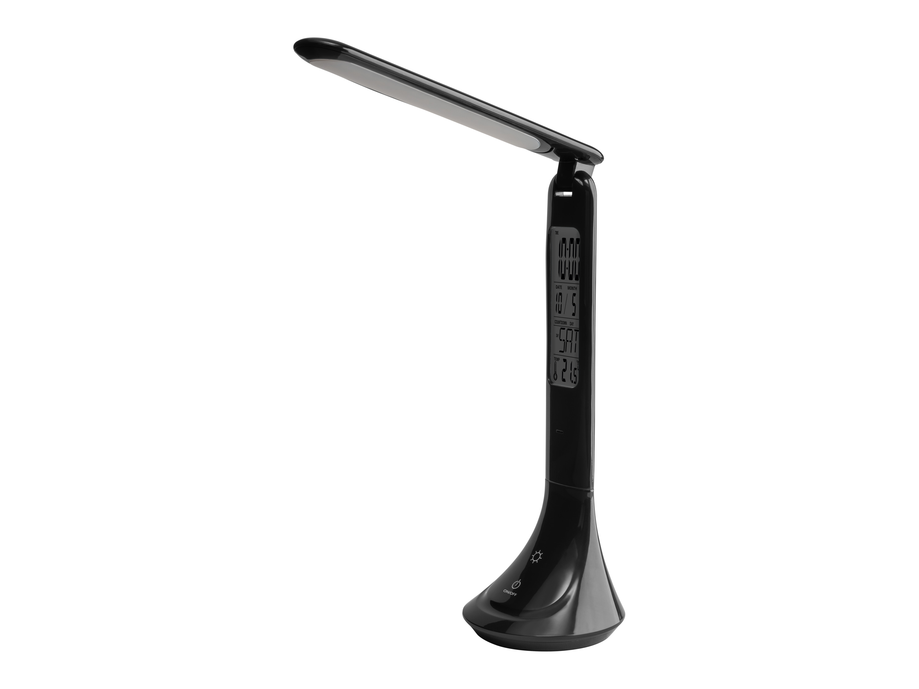 Livarno home Akumulatorowa lampka biurkowa LED Czarny