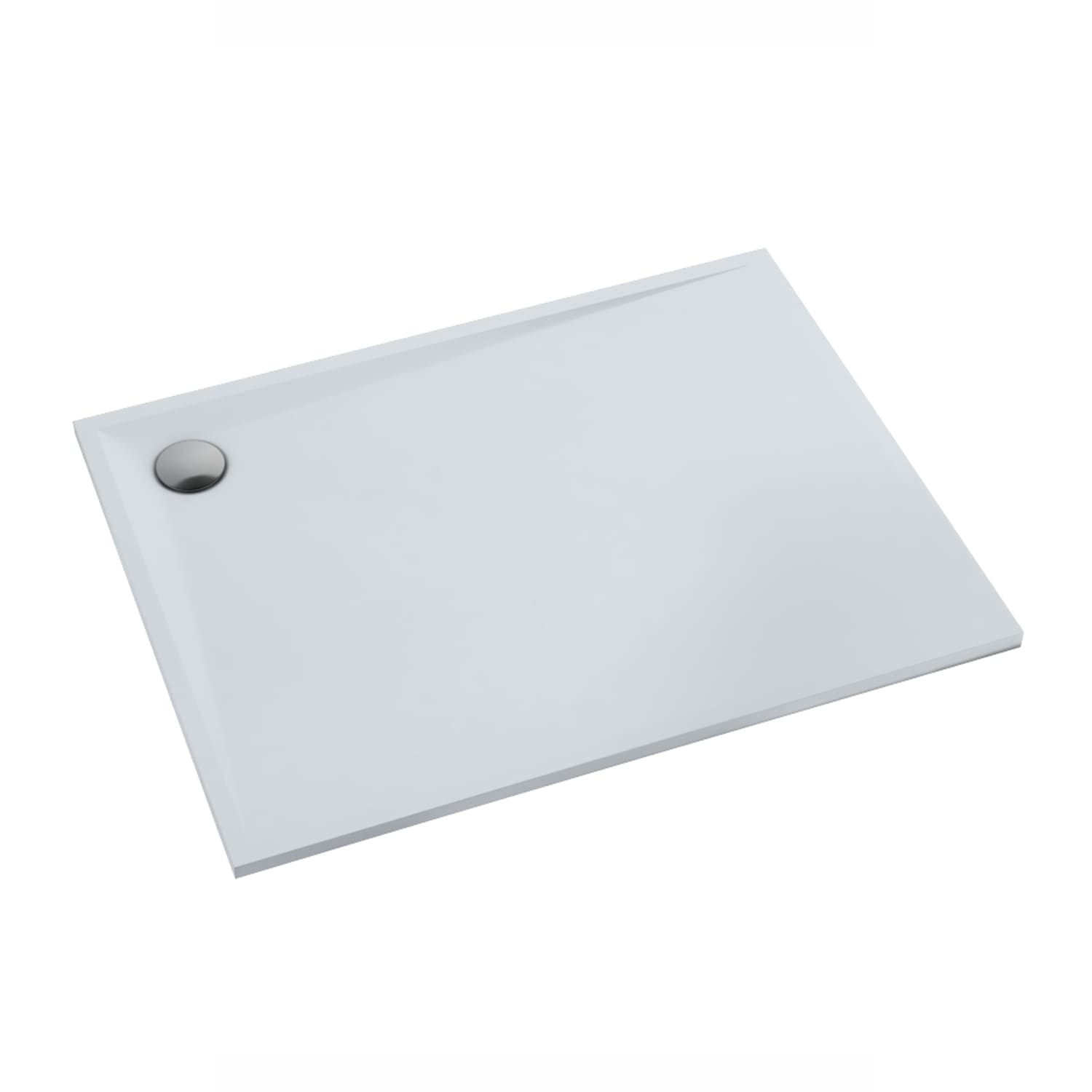 Darmowa Dostawa - Brodzik prostokątny 100x80 cm biały Schedline Libra 3SPL1P80100