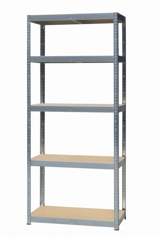 Regał metalowy wciskany MET200 RZP Metalkas 179x80x40 200kg ocynk HDF 1 szt.