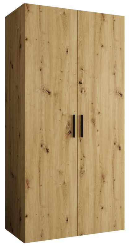 Szafa uchylna Abiks BARI 1 100 wys. 202 cm Artisan + u. Czarny 1 szt