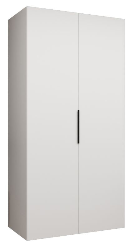 Szafa uchylna Abiks MARBELLA 1 100 wys 202 cm Biały + Czarny 1 szt