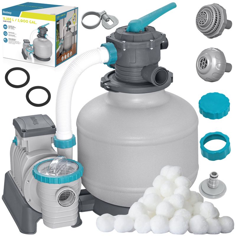 Pompa piaskowa do basenu 11355 l/h Bestway 58486-KULKI 1 szt.