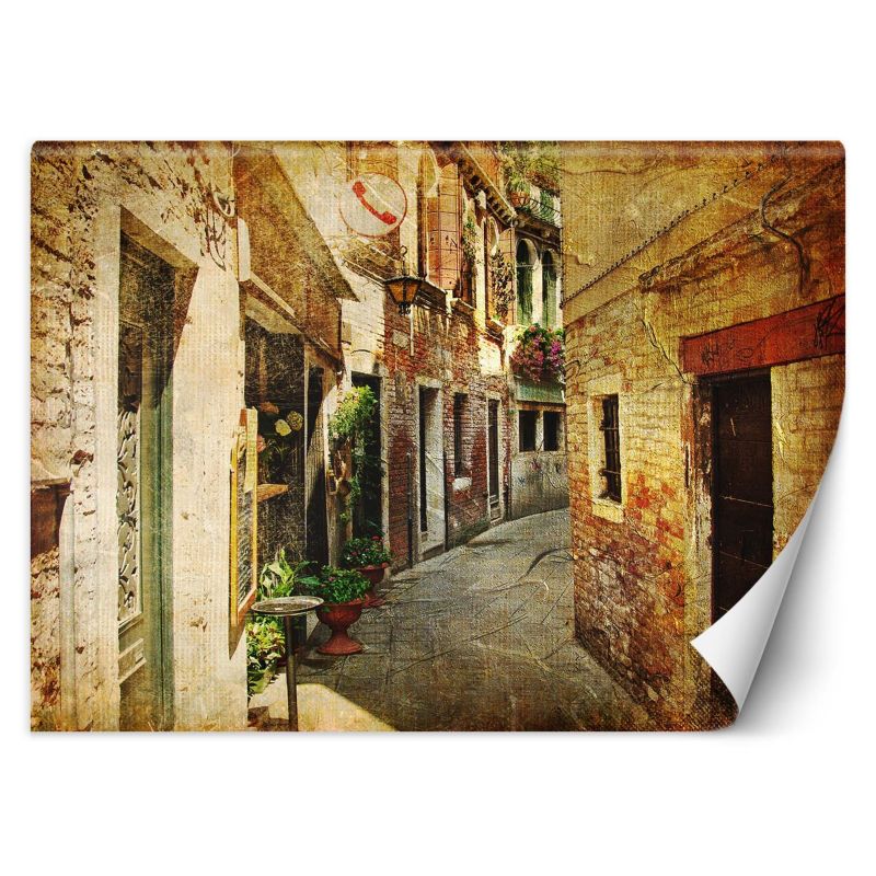 Fototapeta Feeby Uliczka między budynkami w Toskanii 250x175 1 szt