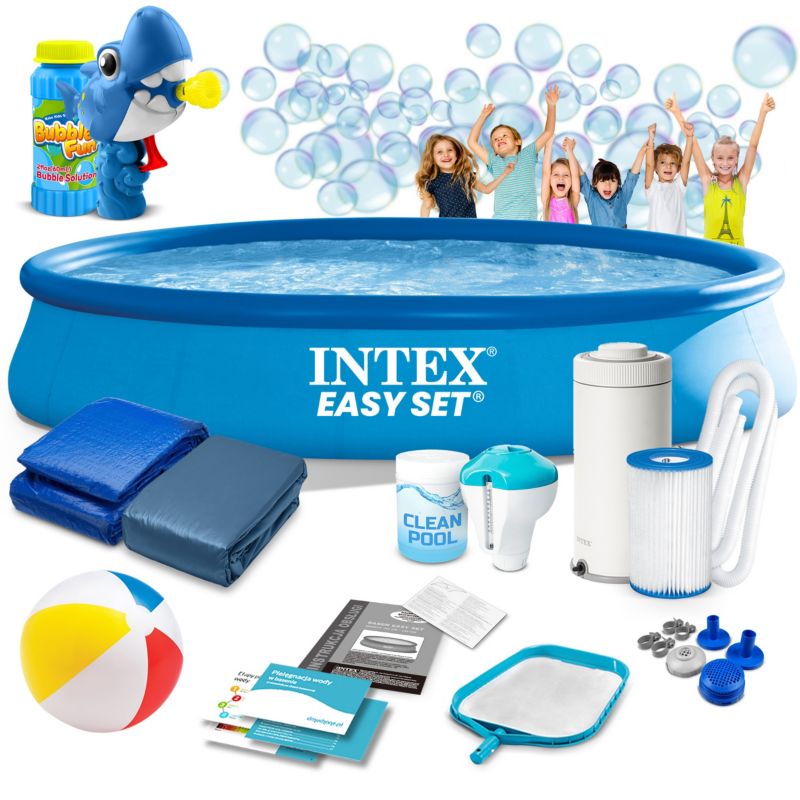 Basen ogrodowy Intex z pompą 457x84 28158-M 1szt.
