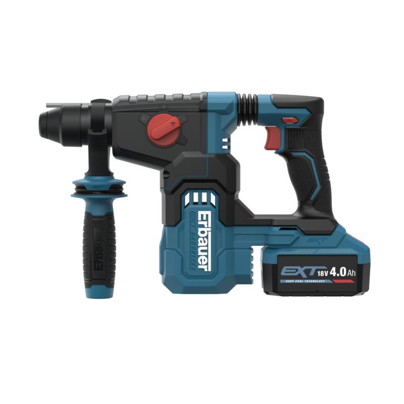 Młot udarowy Erbauer G2 SDS Plus 18 V 1 x 4 Ah