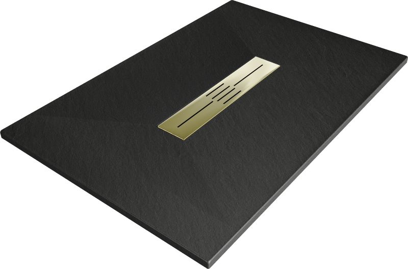 Brodzik prostokątny Mexen Toro czarny 100x80 cm 43708010-G 1 szt.