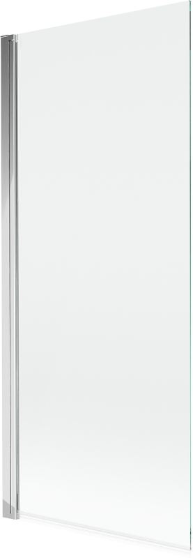 Parawan nawannowy Mexen Mist transparent chrom 80x150 cm 1-skrzydłowy 1 szt
