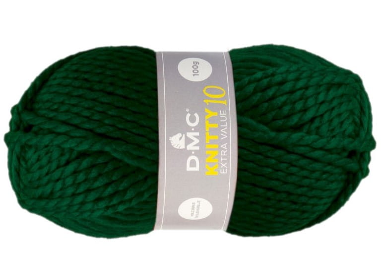WŁÓCZKA DMC KNITTY 10 kol. 839 / ciemny zielony