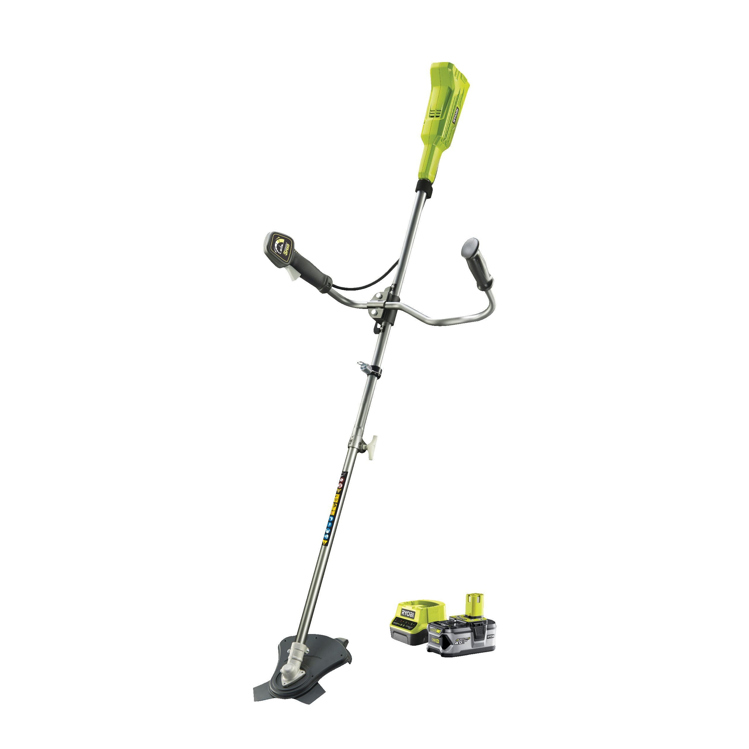 Kosa 20cm i podkaszarka 30cm 18V ONE+ w zestawie z akumulatorem 4.0Ah i ładowarką