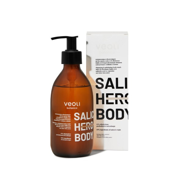 Veoli Botanica Oczyszczająco-złuszczający żel do mycia ciała 280 ml