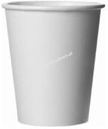 Kubki jednorazowe Packman, 300 ml, papier, 50 sztuk, biały SUP