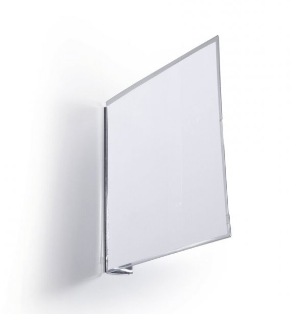 Szyld regałowy Durable, magnetyczny, 149x149mm, 10 sztuk, transparentny