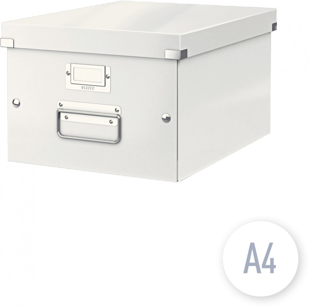 Pudło uniwersalne Leitz Click&Store Wow, A4, biały