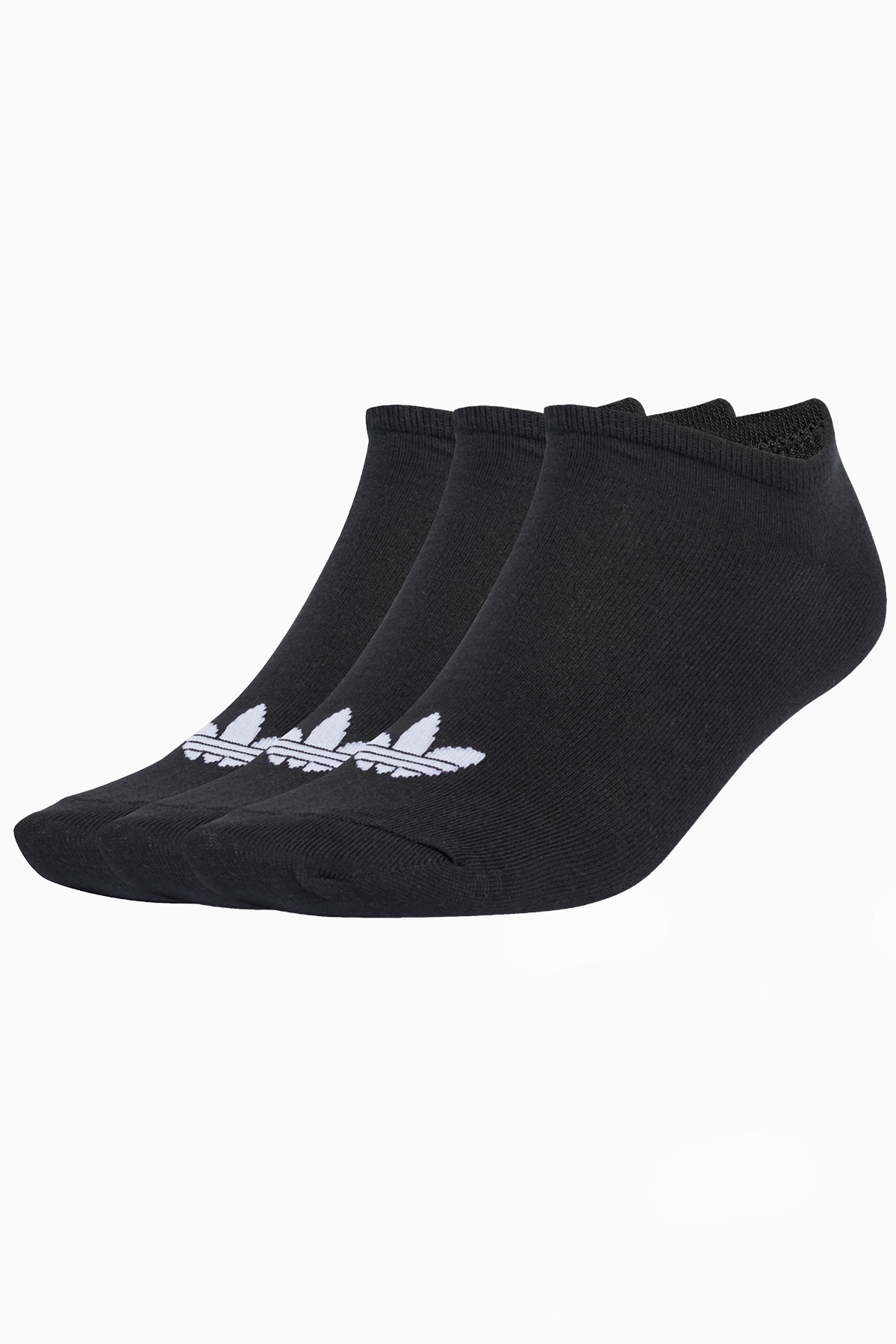 Skarpety Stopki adidas Trefoil Liner 3 Pairs - Czarny