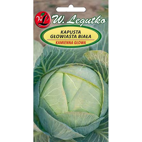 1 szt, Weißkohl Kamienna Glowa - Samen: Ilość w opakowaniu: 2 g