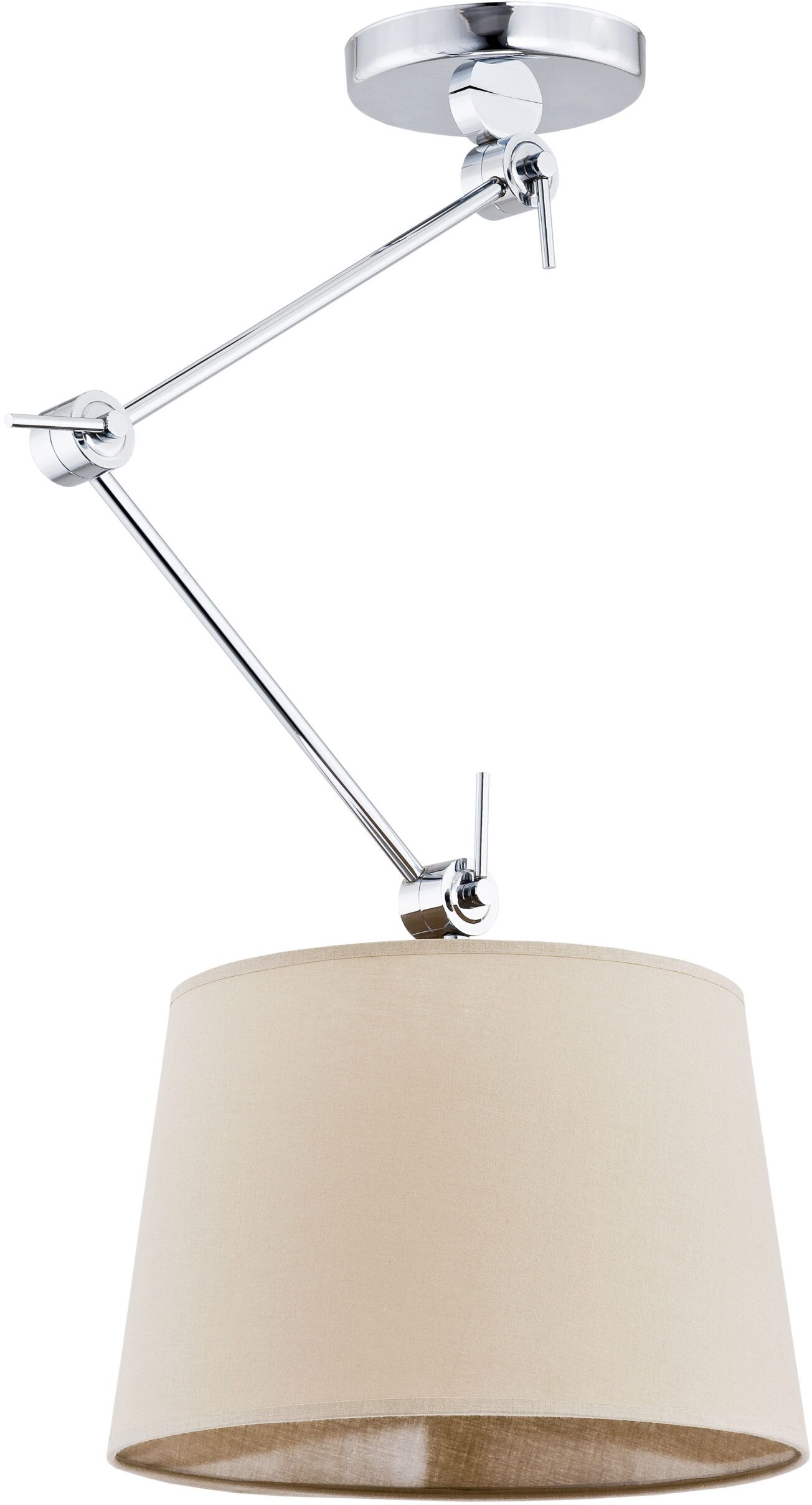 Argon Zakyntos lampa podsufitowa 1x15W beżowy/chrom 3549