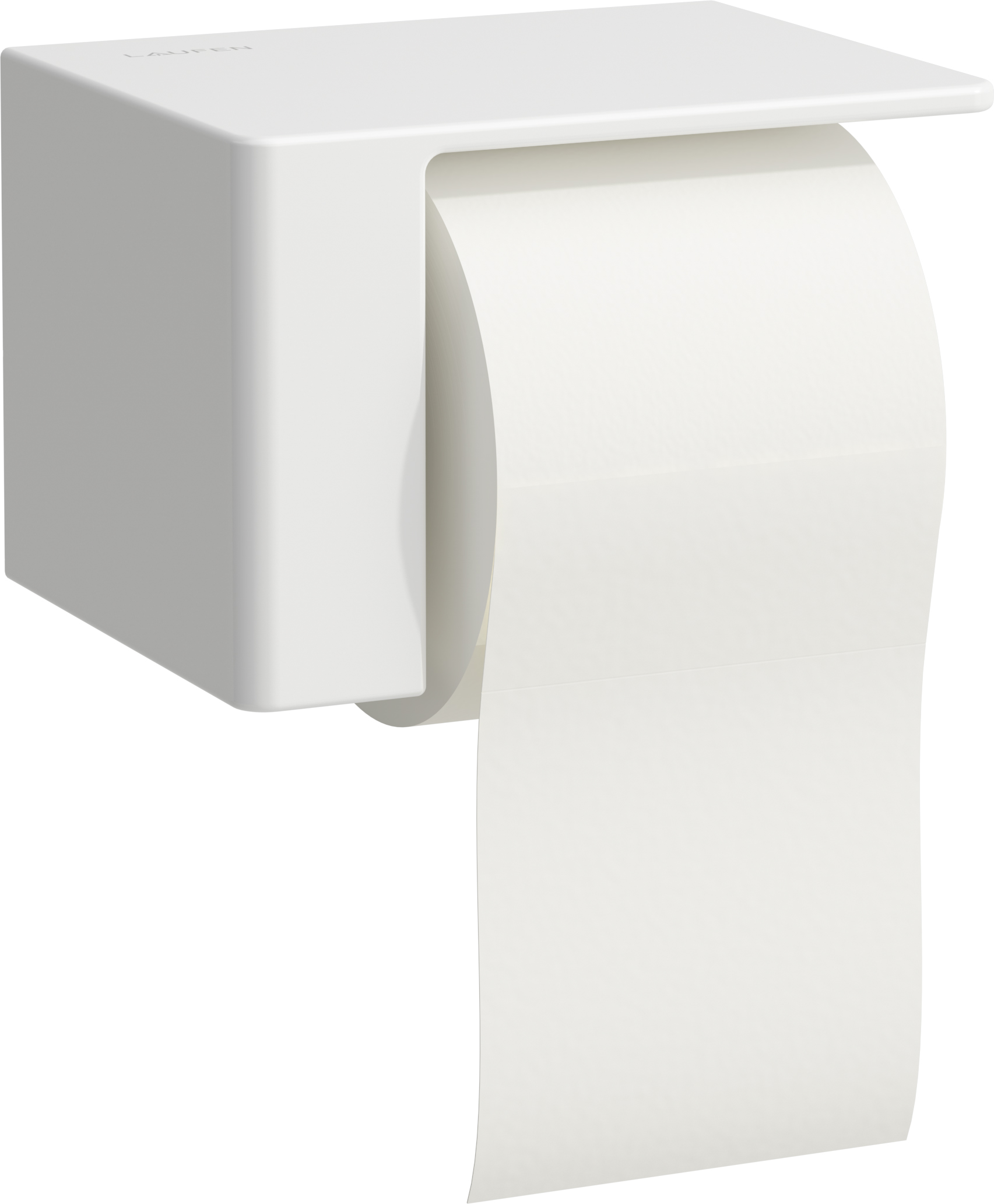 Laufen Val uchwyt na papier toaletowy prawy biały H8722800000001