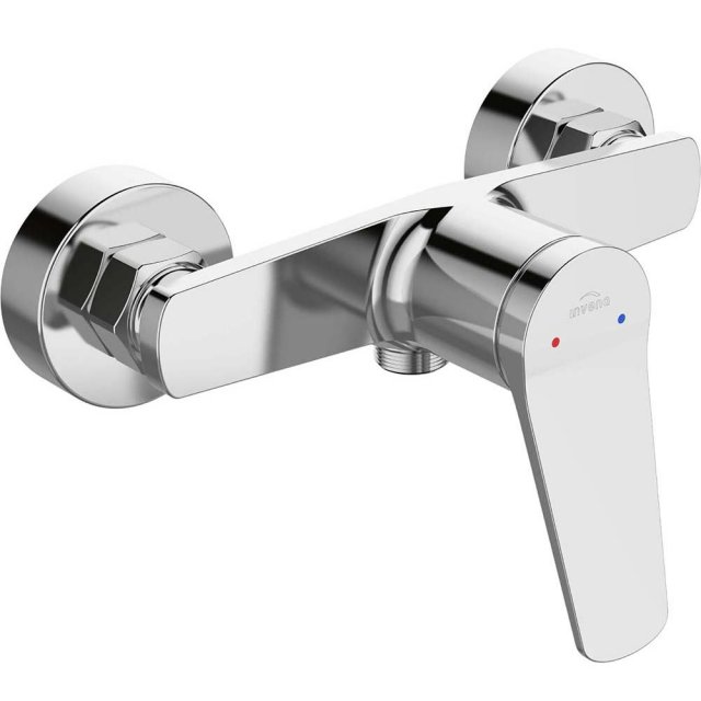 INVENA Bateria prysznicowa ścienna ALONIA chrom BN-70-001-V