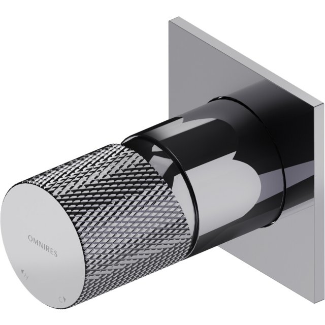 OMNIRES Bateria prysznicowa podtynkowa CONTOUR chrom połysk CT8045CR